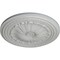 Ekena Millwork Alexa Ceiling Medallion (Fits Canopies up to 2 7/8"), Hand-Painted Frost, 20 1/2"OD x 1 7/8"P CM20ALFRF - alternate 4